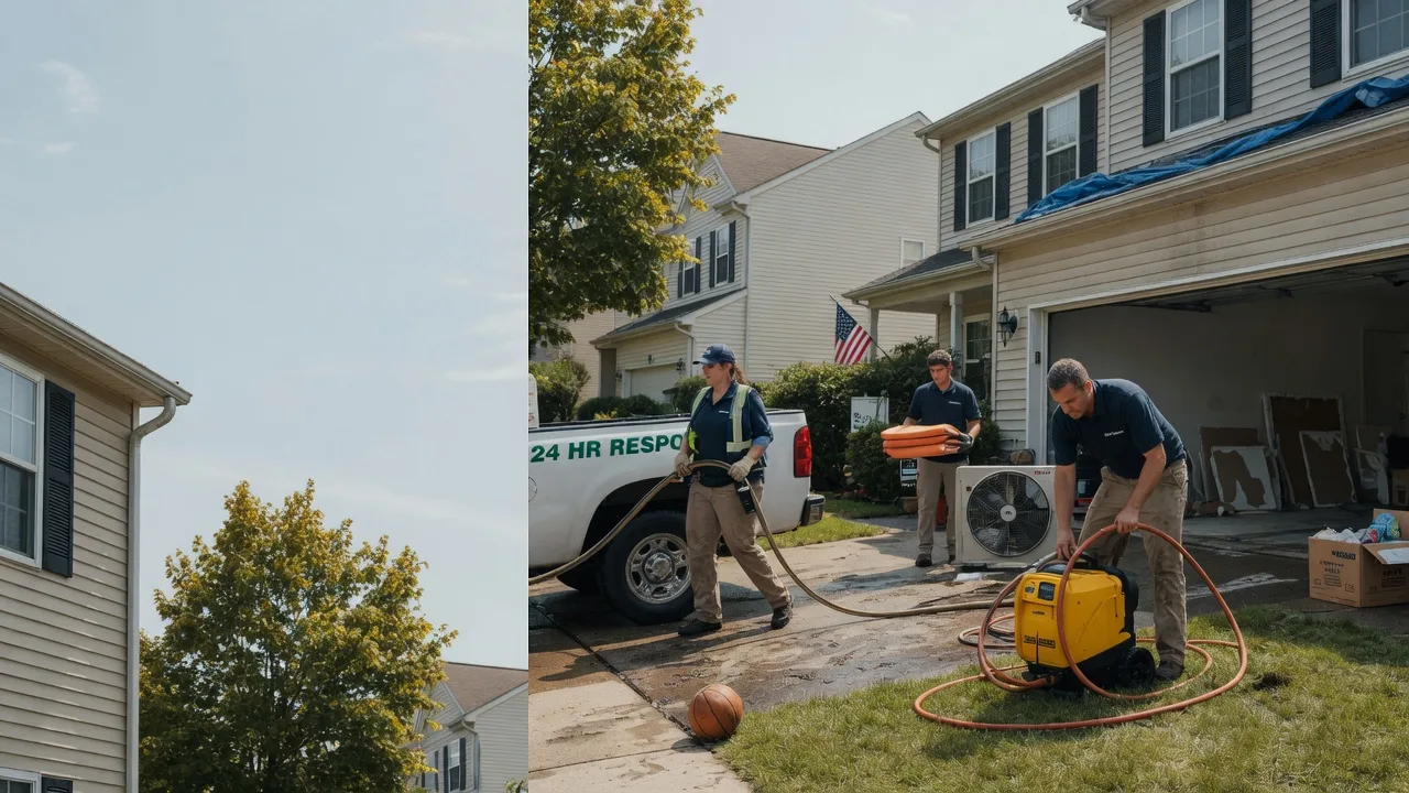Emergency Water Damage Restoration in Mountain Top, PA near me